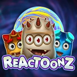 Reactoonz by Play'n GO, showcased at ottosuomi.com – game logo